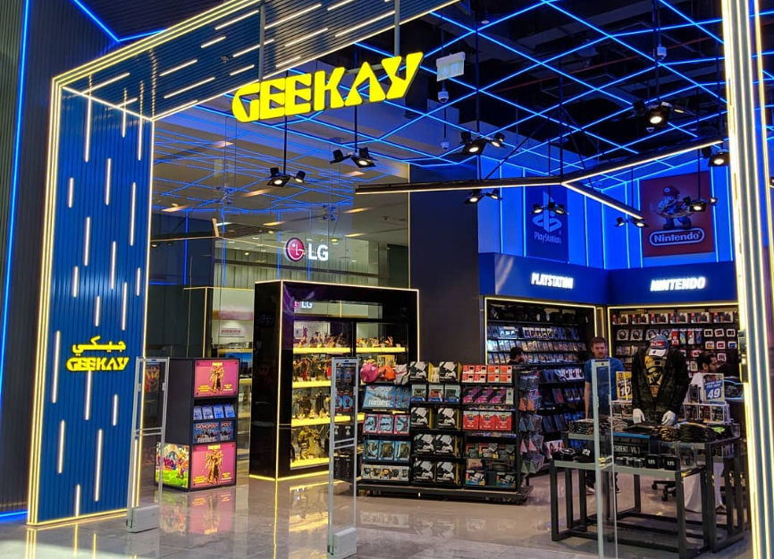 Geekay Games store in Dubai Mall